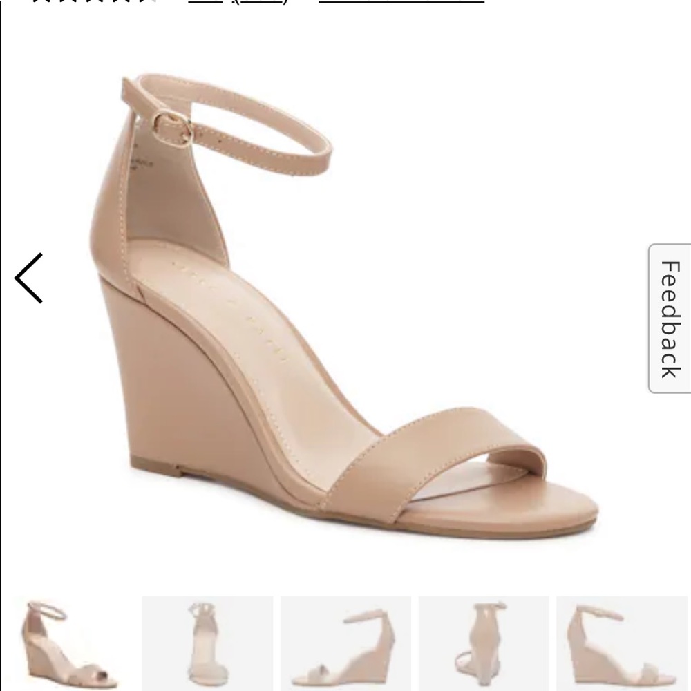 Nude/Beige Wedge ( Kellie and Katie )